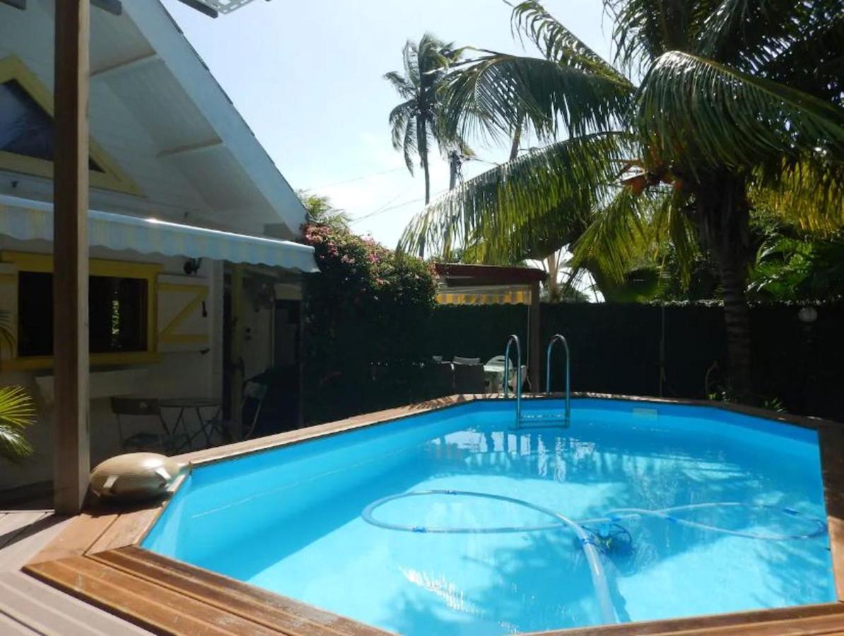 Chalet Confortable Au Vauclin Avec Piscine Privee Ле Вауклин Екстериор снимка