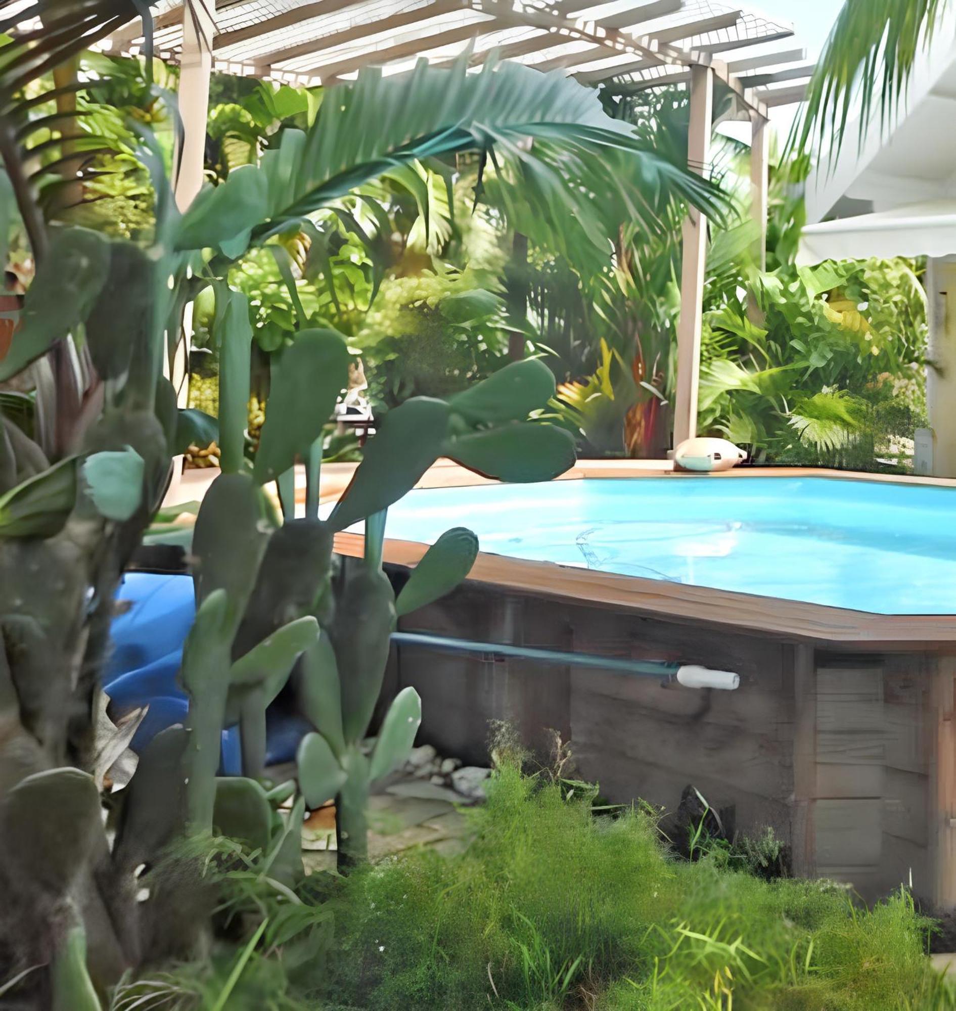 Chalet Confortable Au Vauclin Avec Piscine Privee Ле Вауклин Екстериор снимка